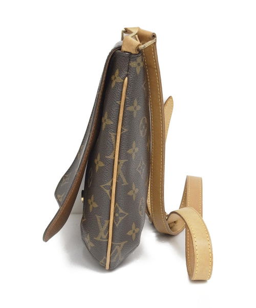 LOUIS VUITTON（ルイ ヴィトン）LOUIS VUITTON (ルイヴィトン) ミュゼット・サルサ ブラウン サイズ:- モノグラム  ミュゼット・サルサ M51387 LM0024の古着・服飾アイテム