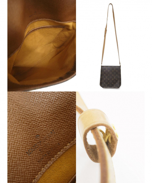 LOUIS VUITTON（ルイ ヴィトン）LOUIS VUITTON (ルイヴィトン) ミュゼット・サルサ ブラウン サイズ:- モノグラム  ミュゼット・サルサ M51387 LM0024の古着・服飾アイテム