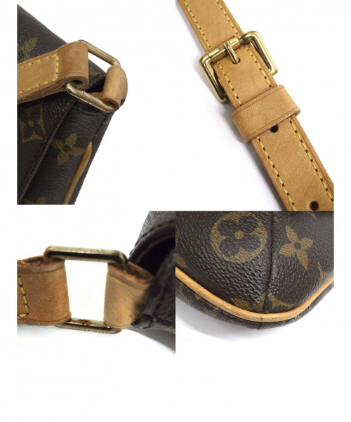 LOUIS VUITTON（ルイ ヴィトン）LOUIS VUITTON (ルイヴィトン) ミュゼット・サルサ ブラウン サイズ:- モノグラム  ミュゼット・サルサ M51387 LM0024の古着・服飾アイテム