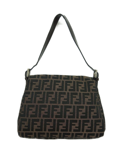 FENDI（フェンディ）FENDI (フェンディ) ハンドバッグ ブラウン ズッカの古着・服飾アイテム