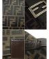 中古・古着 FENDI (フェンディ) ハンドバッグ ブラウン ズッカ：39800円