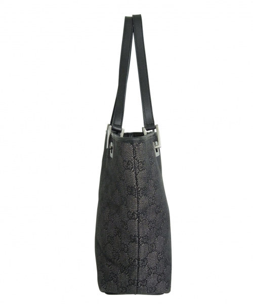 GUCCI（グッチ）GUCCI (グッチ) ミニトートバッグ グレー GGキャンバス 31244 001998の古着・服飾アイテム