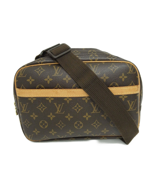 LOUIS VUITTON（ルイ ヴィトン）LOUIS VUITTON (ルイヴィトン) リポーターPM ブラウン サイズ:PM モノグラム リポーターPM M45254 SP0063の古着・服飾アイテム