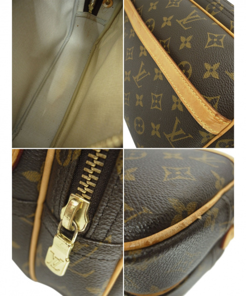 LOUIS VUITTON（ルイ ヴィトン）LOUIS VUITTON (ルイヴィトン) リポーターPM ブラウン サイズ:PM モノグラム リポーターPM M45254 SP0063の古着・服飾アイテム