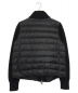 MONCLER (モンクレール) ニット切替ジャケット ブラック サイズ:L MAGLIONE TRICOT CARDIGAN：59800円