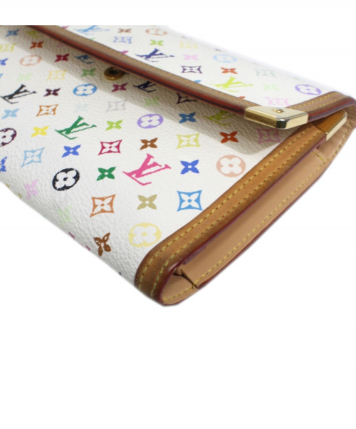 LOUIS VUITTON（ルイ ヴィトン）LOUIS VUITTON (ルイヴィトン) 長財布 ホワイト M92659 TH0055の古着・服飾アイテム