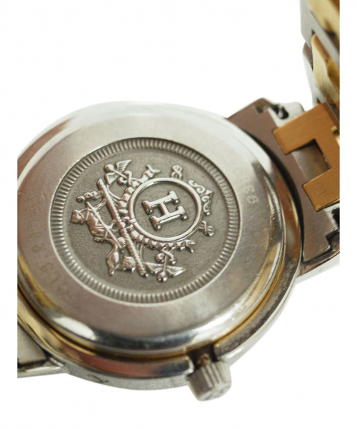 HERMES（エルメス）HERMES (エルメス) リストウォッチ サイズ:下記参照 クォーツ 	クリッパー CL3.240の古着・服飾アイテム