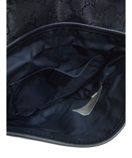 GUCCI（グッチ）GUCCI (グッチ) GGインプリメショルダーバッグ ネイビー サイズ:下記参照 297559 002123の古着・服飾アイテム