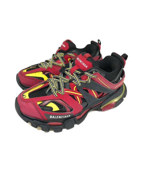 BALENCIAGA（バレンシアガ）BALENCIAGA (バレンシアガ) トラックトレーナー レッド×イエロー サイズ:41 TRACK TRAINER 542023の古着・服飾アイテム