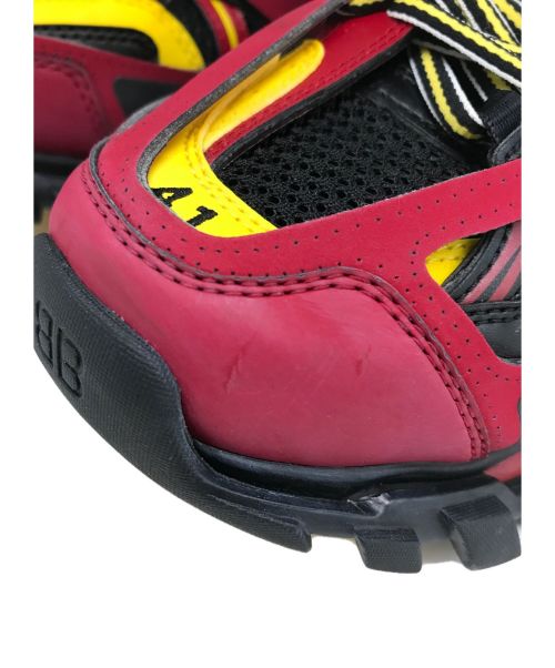 BALENCIAGA（バレンシアガ）BALENCIAGA (バレンシアガ) トラックトレーナー レッド×イエロー サイズ:41 TRACK TRAINER 542023の古着・服飾アイテム