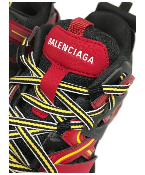 BALENCIAGA（バレンシアガ）BALENCIAGA (バレンシアガ) トラックトレーナー レッド×イエロー サイズ:41 TRACK TRAINER 542023の古着・服飾アイテム