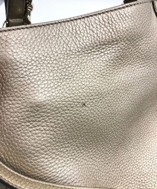 GUCCI（グッチ）GUCCI (グッチ) ソーホー2WAYショルダーバッグ ゴールド サイズ:下記参照の古着・服飾アイテム