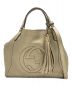 GUCCI（グッチ）の古着「ソーホー2WAYショルダーバッグ」｜ゴールド