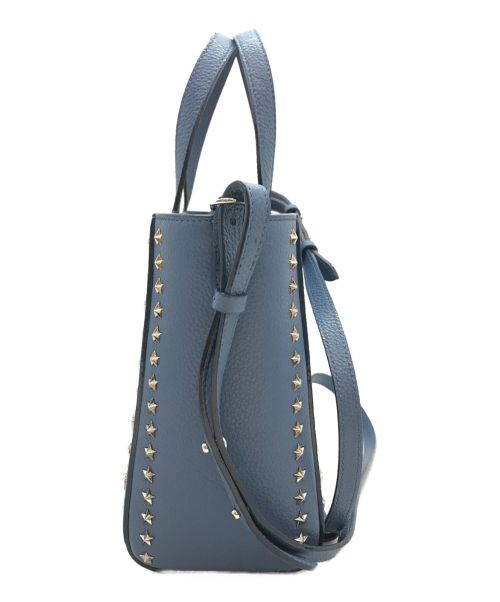 JIMMY CHOO（ジミーチュウ）JIMMY CHOO (ジミーチュウ) ペガジS2WAYショルダーバッグ ブルー サイズ:下記参照の古着・服飾アイテム