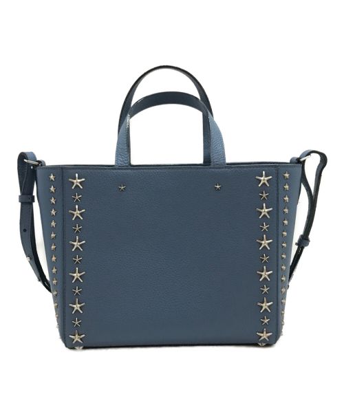 JIMMY CHOO（ジミーチュウ）JIMMY CHOO (ジミーチュウ) ペガジS2WAYショルダーバッグ ブルー サイズ:下記参照の古着・服飾アイテム