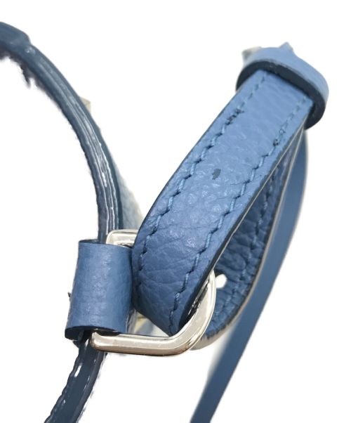 JIMMY CHOO（ジミーチュウ）JIMMY CHOO (ジミーチュウ) ペガジS2WAYショルダーバッグ ブルー サイズ:下記参照の古着・服飾アイテム