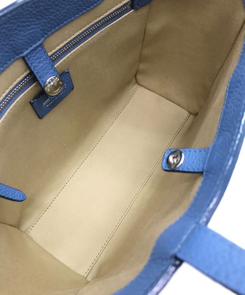 JIMMY CHOO（ジミーチュウ）JIMMY CHOO (ジミーチュウ) ペガジS2WAYショルダーバッグ ブルー サイズ:下記参照の古着・服飾アイテム