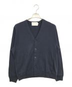 K ITOケーイトウ）の古着「ヘビーウエイト度詰ワッフルカーディガン」｜ネイビー