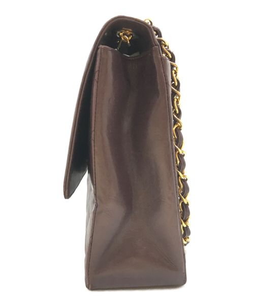 CHANEL（シャネル）CHANEL (シャネル) デカマトラッセチェーンショルダーバッグ ボルドー サイズ:下記参照の古着・服飾アイテム
