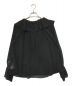 GRACE CLASS (グレースクラス) ストール付シフォンブラウス ブラック サイズ:36 未使用品：6000円