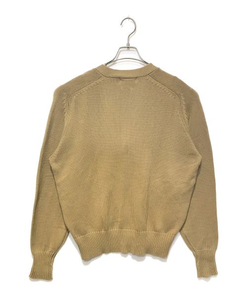POLO RALPH LAUREN（ポロ・ラルフローレン）POLO RALPH LAUREN (ポロ・ラルフローレン) コットンニットカーディガン ベージュ サイズ:Mの古着・服飾アイテム