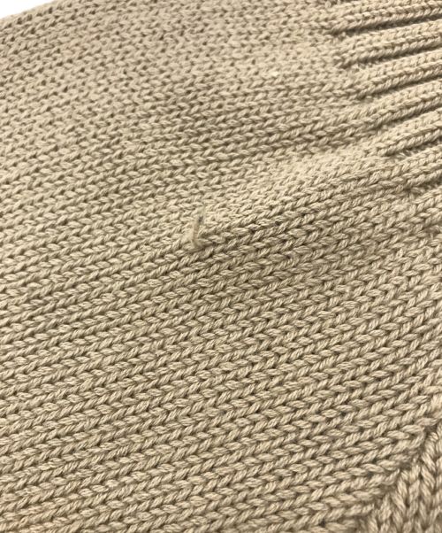 POLO RALPH LAUREN（ポロ・ラルフローレン）POLO RALPH LAUREN (ポロ・ラルフローレン) コットンニットカーディガン ベージュ サイズ:Mの古着・服飾アイテム