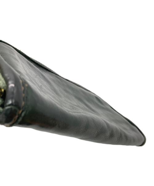 campomaggi（カンポマッジ）campomaggi (カンポマッジ) ラウンドファスナー長財布 グリーンの古着・服飾アイテム