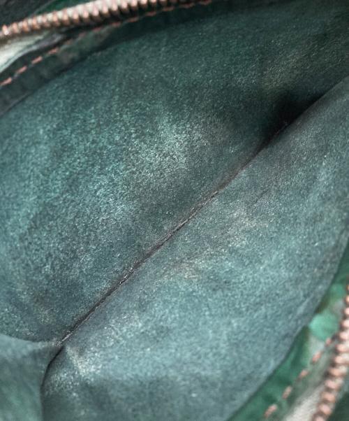 campomaggi（カンポマッジ）campomaggi (カンポマッジ) ラウンドファスナー長財布 グリーンの古着・服飾アイテム