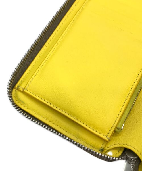 CELINE（セリーヌ）CELINE (セリーヌ) ラウンドジップウォレット グレー サイズ:下記参照の古着・服飾アイテム