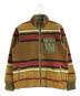 RRL（ダブルアールエル）の古着「SHERPA LINED BLANKET JACKET STRIPE」｜ベージュ×カーキ