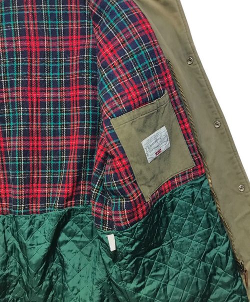 LEVI'S（リーバイス）LEVI'S (リーバイス) ［古着］イタリア製裏地チェックジャケット カーキ サイズ:XLの古着・服飾アイテム