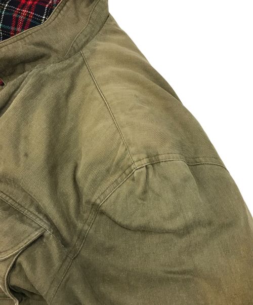 LEVI'S（リーバイス）LEVI'S (リーバイス) ［古着］イタリア製裏地チェックジャケット カーキ サイズ:XLの古着・服飾アイテム