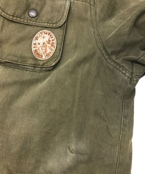 LEVI'S（リーバイス）LEVI'S (リーバイス) ［古着］イタリア製裏地チェックジャケット カーキ サイズ:XLの古着・服飾アイテム