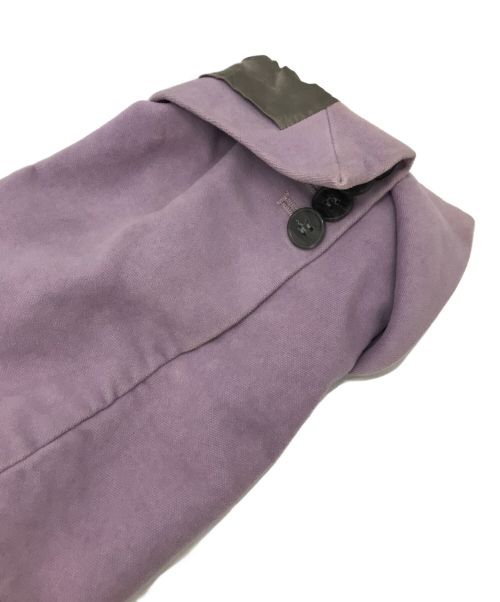 Acne studios（アクネ ストゥディオス）Acne studios (アクネ ストゥディオス) ベルトデザインジャケット パープル サイズ:XSの古着・服飾アイテム