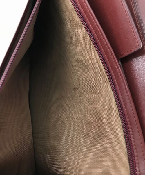 Cartier（カルティエ）Cartier (カルティエ) マストラインクラッチバッグ レッド サイズ:下記参照の古着・服飾アイテム