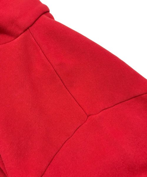 BALENCIAGA（バレンシアガ）BALENCIAGA (バレンシアガ) BBロゴプルオーバーパーカー レッド サイズ:XSの古着・服飾アイテム