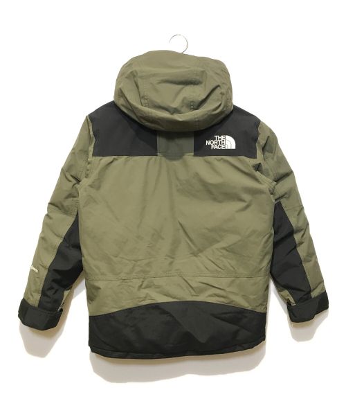 THE NORTH FACE（ザ ノース フェイス）THE NORTH FACE (ザ ノース フェイス) マウンテンダウンジャケット カーキ×ブラック サイズ:XSの古着・服飾アイテム
