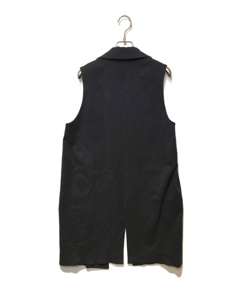 CINOH（チノ）CINOH (チノ) ノースリーブテーラードベスト ネイビー サイズ:FREEの古着・服飾アイテム