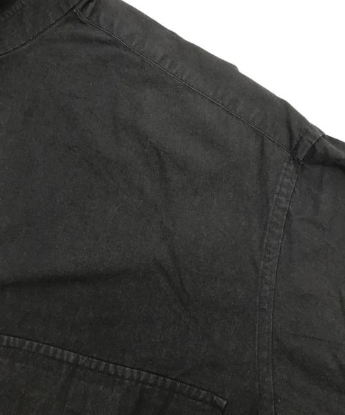 Porter Classic（ポータークラシック）Porter Classic (ポータークラシック) ロールアップシャツ ブラック サイズ:Sの古着・服飾アイテム