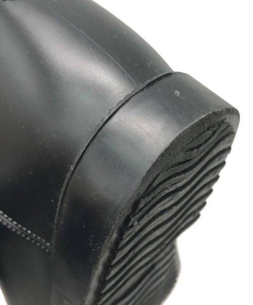 GIVENCHY（ジバンシィ）GIVENCHY (ジバンシィ) クロスストラップロングレインブーツ ブラック サイズ:38（24cm相当）の古着・服飾アイテム