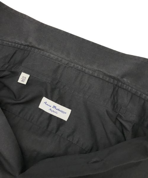 anna matuozzo（アンナマトッツォ）anna matuozzo (アンナマトッツォ) 長袖シャツ ブラック サイズ:40の古着・服飾アイテム