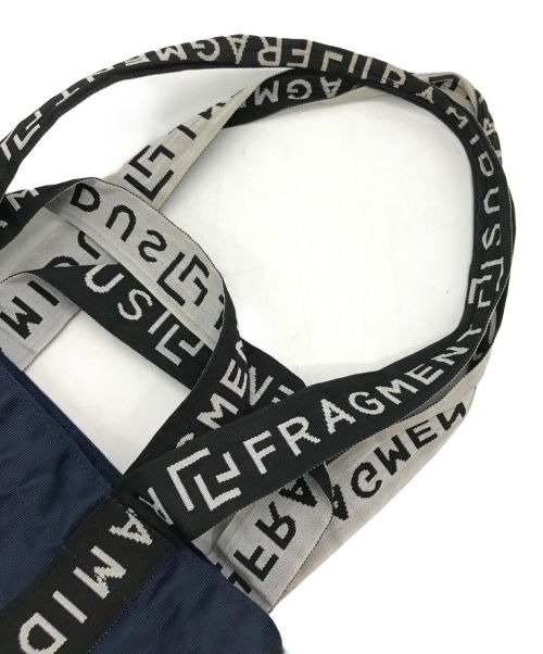 FRAGMENT DESIGN（フラグメントデザイン）FRAGMENT DESIGN (フラグメントデザイン) RAMIDUS (ラミダス) トートバッグ ネイビー×ブラック サイズ:下記参照の古着・服飾アイテム