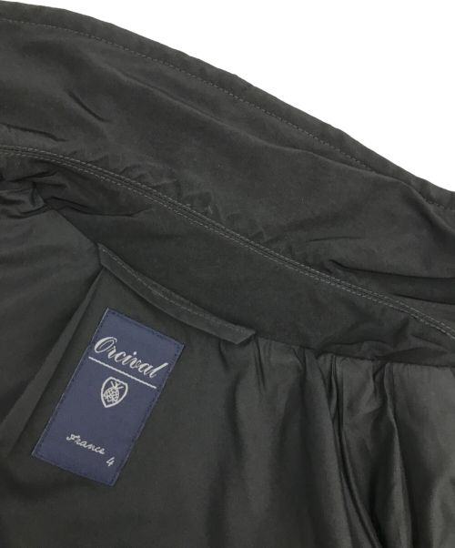 ORCIVAL（オーシバル）ORCIVAL (オーシバル) メモリータフタ インサレーション チェスターコート ブラック サイズ:4の古着・服飾アイテム