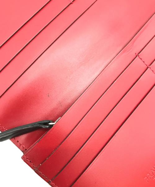 PRARE（プレリー）PRARE (プレリー) コードバンロングウォレット ブラックの古着・服飾アイテム