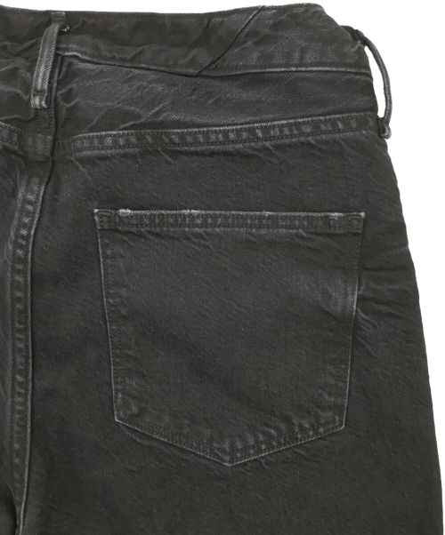 upper hights（アッパーハイツ）upper hights (アッパーハイツ) THE KELLY デニムパンツ ブラック サイズ:24の古着・服飾アイテム