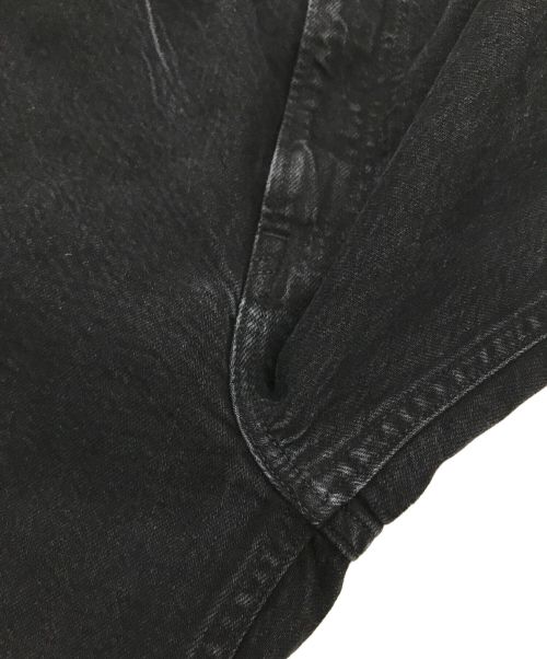 upper hights（アッパーハイツ）upper hights (アッパーハイツ) THE KELLY デニムパンツ ブラック サイズ:24の古着・服飾アイテム