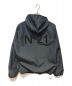 N°21 (ヌメロヴェントゥーノ) バックロゴフーデッドジャケット ネイビー×ブラック サイズ:44：13000円