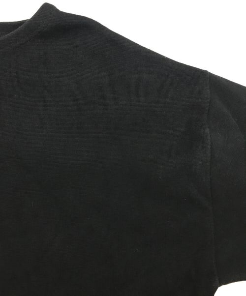 crepuscule（クレプスキュール）crepuscule (クレプスキュール) ボートネックカットソー ブラック サイズ:1の古着・服飾アイテム