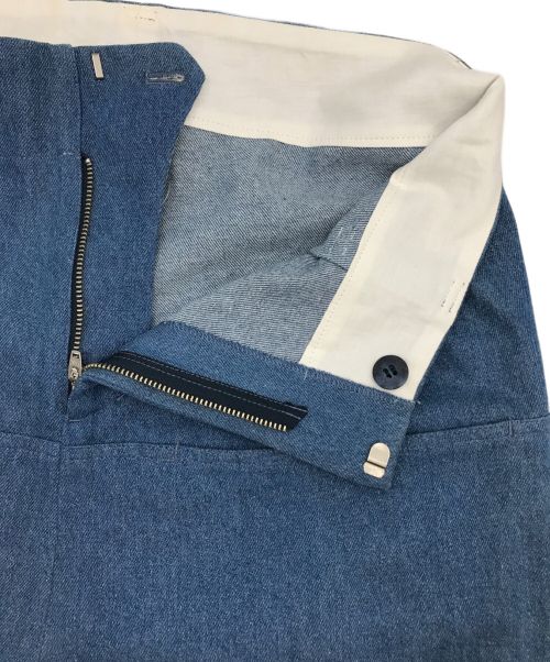 Edwina Horl（エドウィナ ホール）Edwina Horl (エドウィナ ホール) ワイドパンツ インディゴ サイズ:XSの古着・服飾アイテム