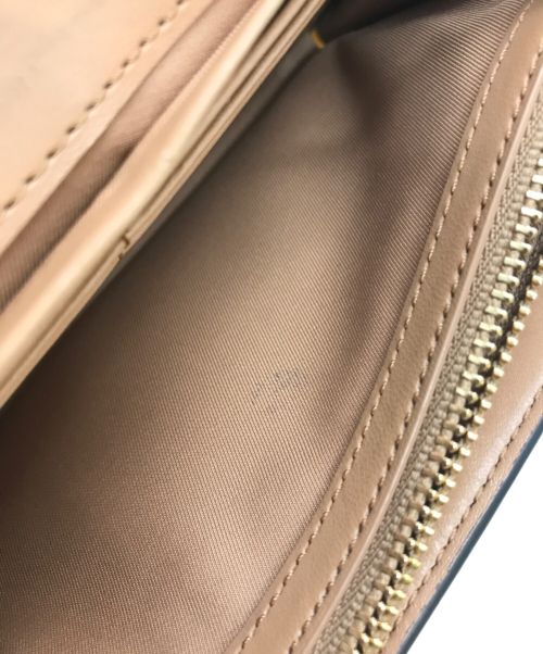 TORY BURCH（トリーバーチ）TORY BURCH (トリーバーチ) フラップロングウォレット イエロー サイズ:下記参照の古着・服飾アイテム